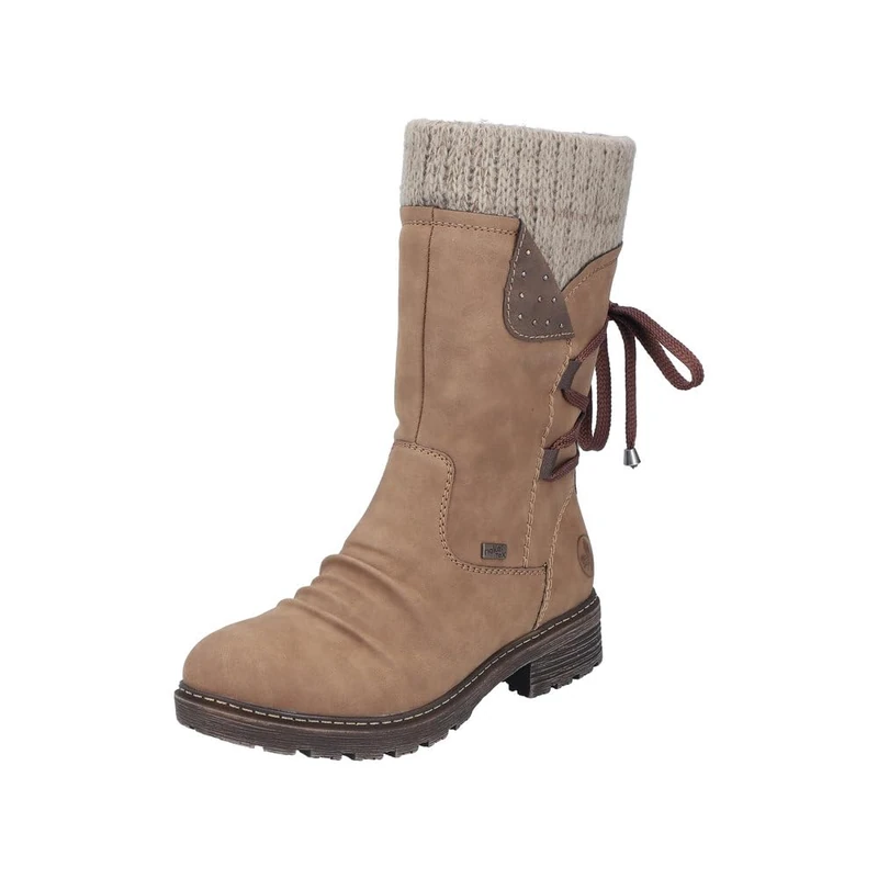 Rieker Women's Ankle Boots Z4773, Women's Ankle Boots, Brown 24, 8 UK