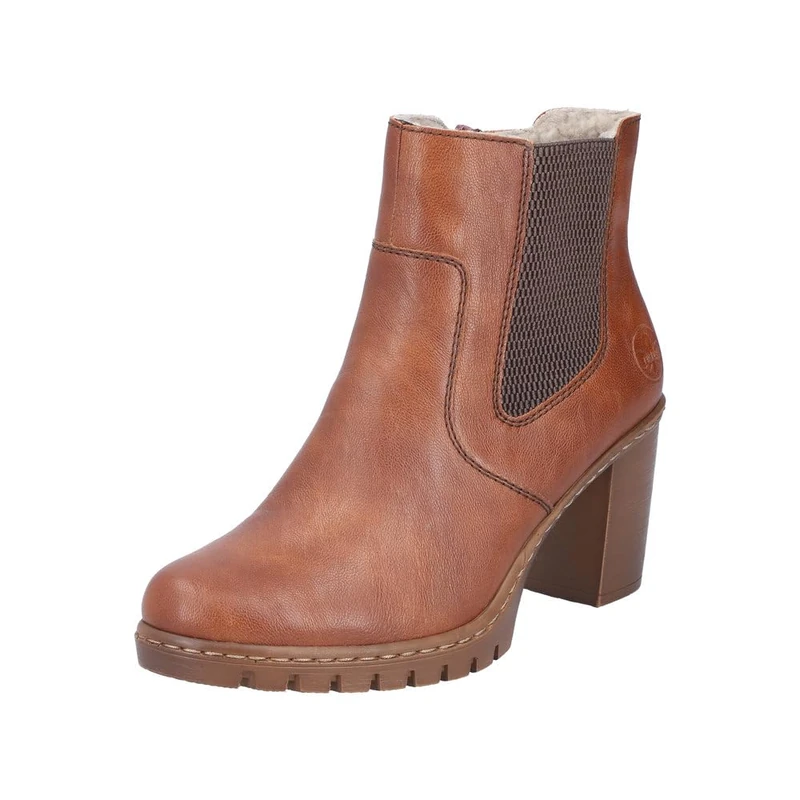 Rieker Women's Y2574-19 Ankle Boots, Brown 22, 7.5 UK