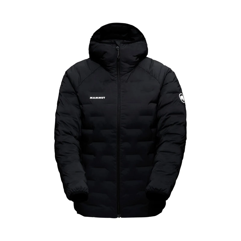 Mammut Sender IN Hooded Jacket Women | Outdoor Puffer Winter Coat, for Hiking & Daily Wear, Lightweight, Insulated | Black, XS