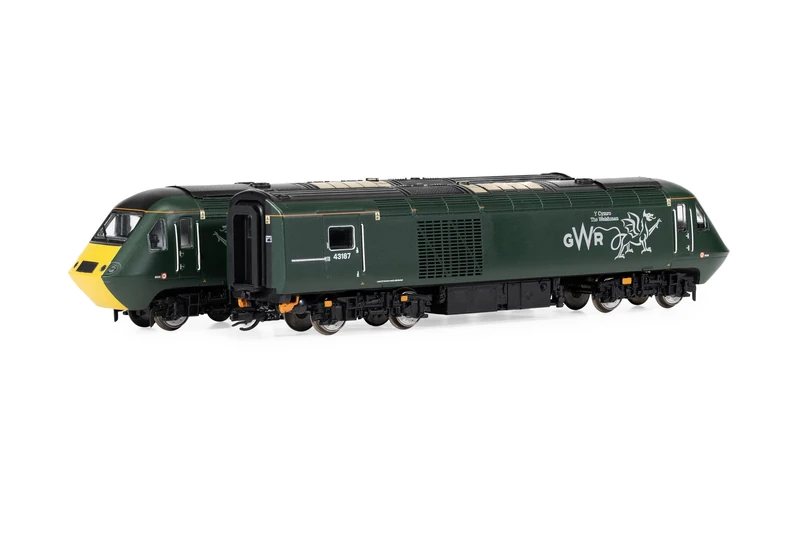 Hornby TT:120 Diesel Train - TT3023M GWR, Class 43 HST Train Pack - Era 11 TT Gauge Locomotives, Engine Models for Adults - 1:120 Scale Model Gift