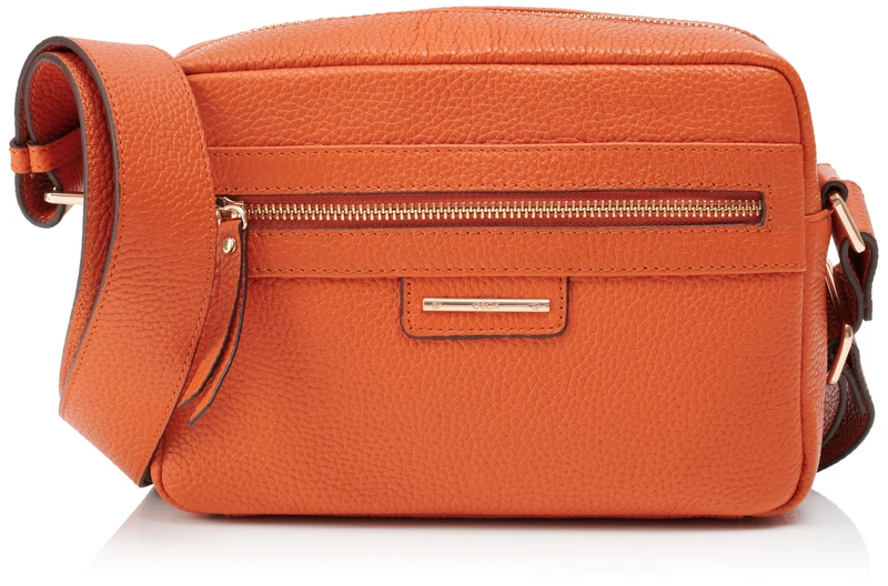 Geox Women's D Blandine A Bag, Orange, orange, 25 X 16 X 8