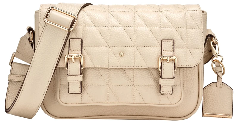 Geox Women D Frailea A Bag, Off White, 26 X 10 X 19