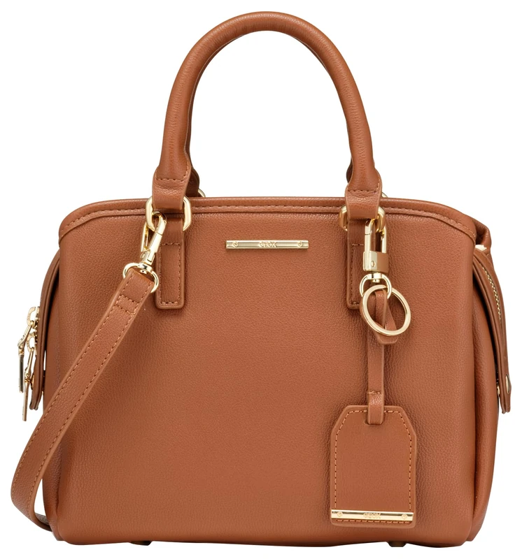 Geox Women D Etheni B Bag, Brown (Rust), 22 X 11 X 19