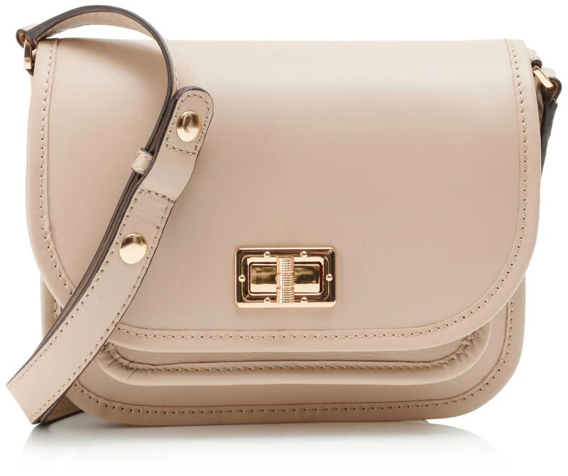 Geox Women's D FLAVRIE A Bag, Off White, off white, 21 X 8 X 17