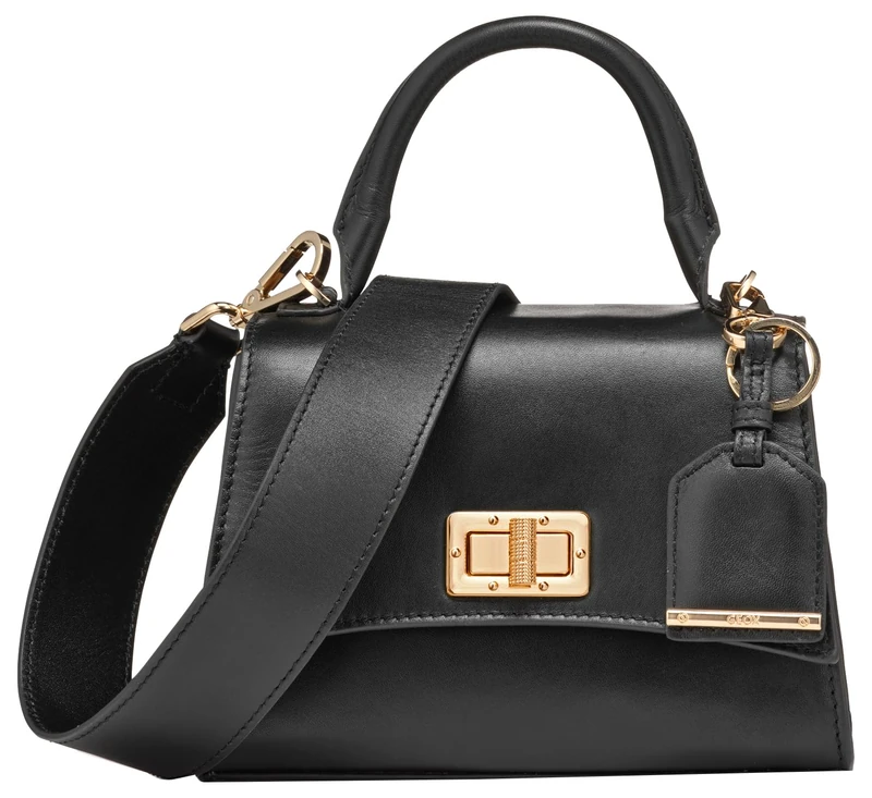 Geox Women D Ciclaminia A Bag, Black, 19 X 8,5 X 13