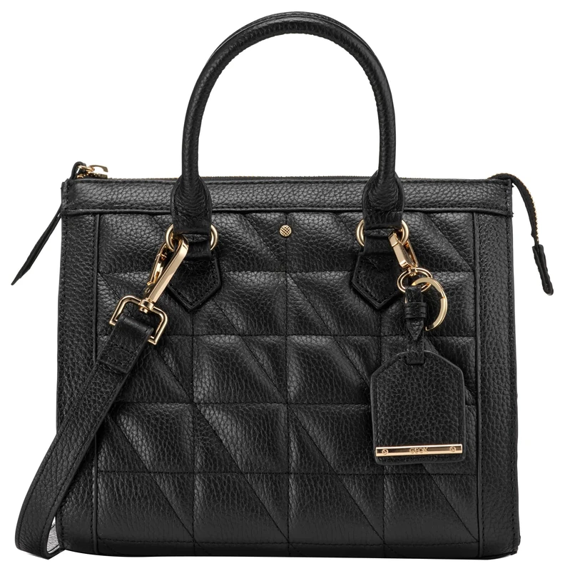 Geox Women's D OLYMPIY A Bag, Black, black, 24 X 9,2 X 1,5