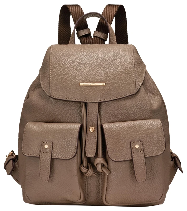 Geox Women D Faloria B Bag, Taupe, 25 X 18 X 25