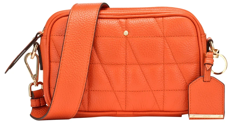 Geox Women D Narcisia A Bag, Orange, 23 X 6 X 14