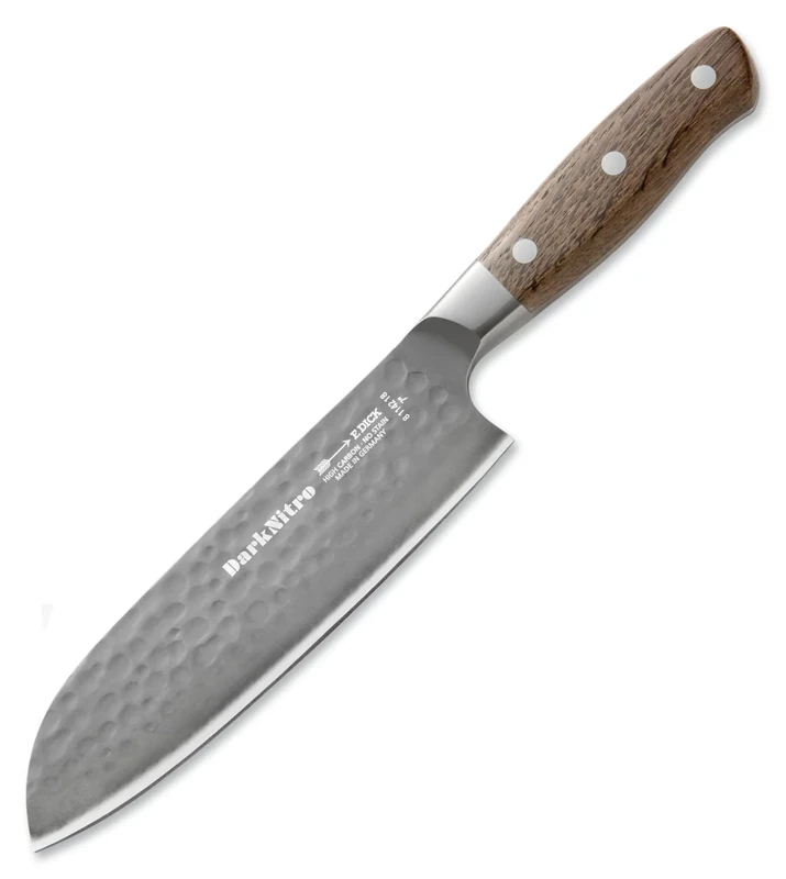 F.Dick Dark Nitro Santoku - 18cm, Brown