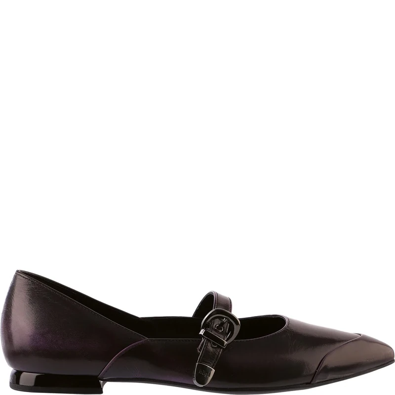 HÖGL Women's MIA Ballet Flat, Purple, 4 UK