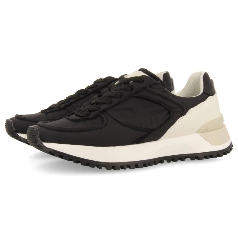 GIOSEPPO Women's Tully Sneaker, Black/White, 7.5 UK