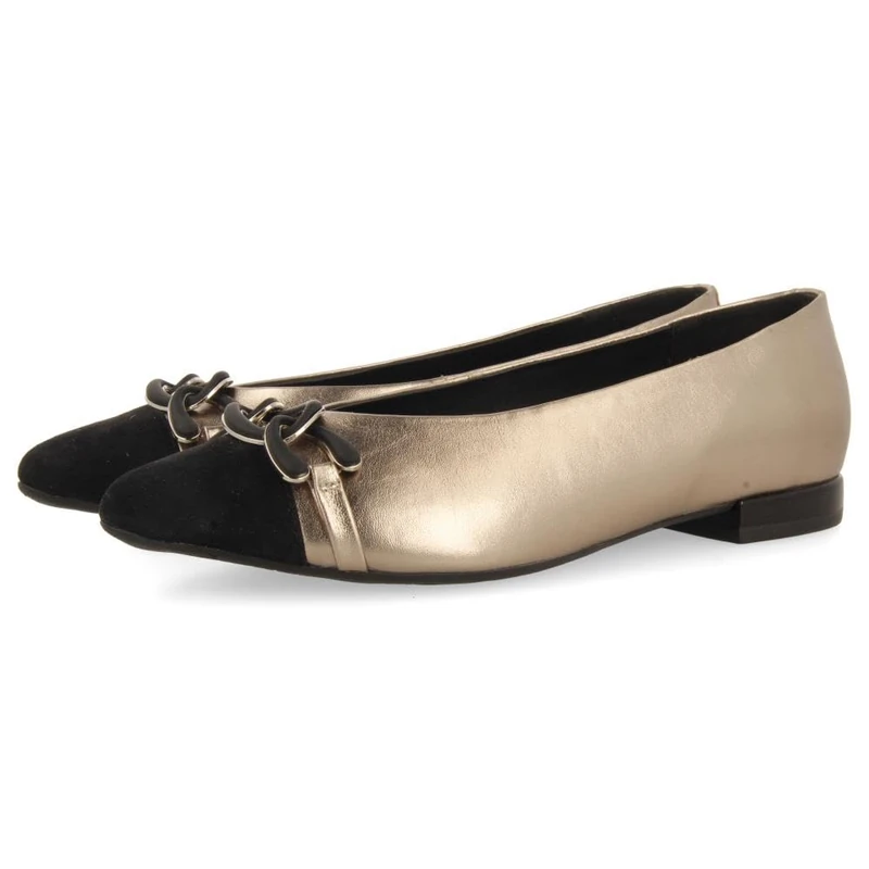 GIOSEPPO Women's Davinde Mary Jane Flat, Lead, 7 UK - Image 1