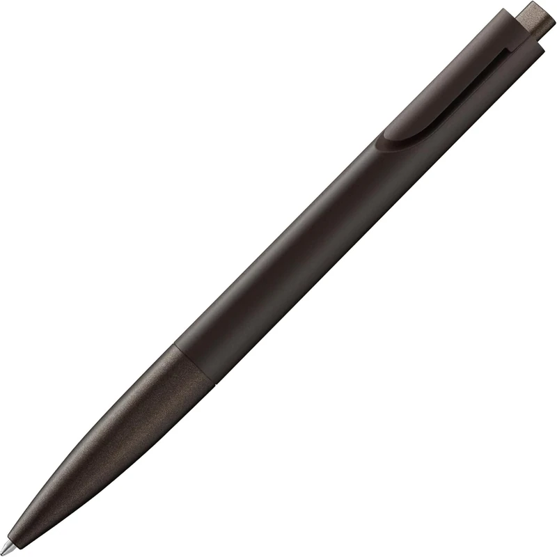 Lamy noto choc ballpoint pen - purist ballpoint pen with triangular plastic barrel - clip emerges from the barrel contour - incl. large capacity refill M 16 in line width M in black