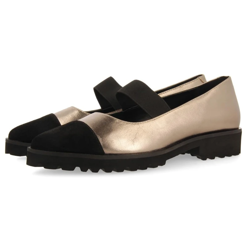GIOSEPPO TOKAJ, Women's Mary Jane Flats, Lead, 36 EU, Lead, 4 UK