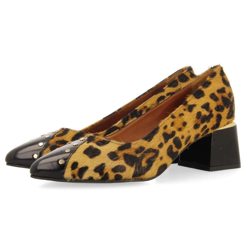 GIOSEPPO Women's Galen Platform, Leopard, 3.5 UK