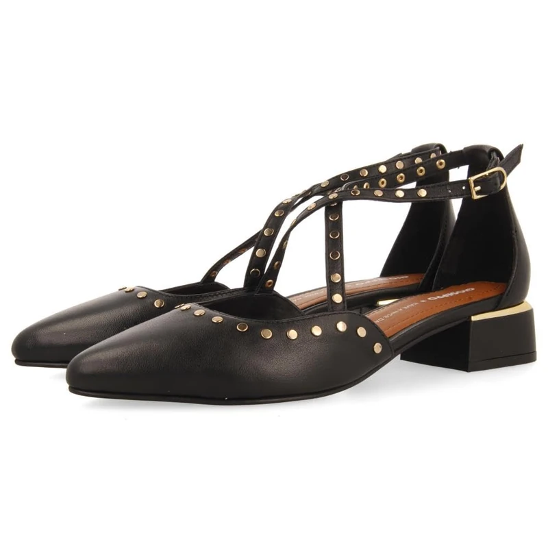 GIOSEPPO Women's holbaek Platform, Black/White, 5.5 UK