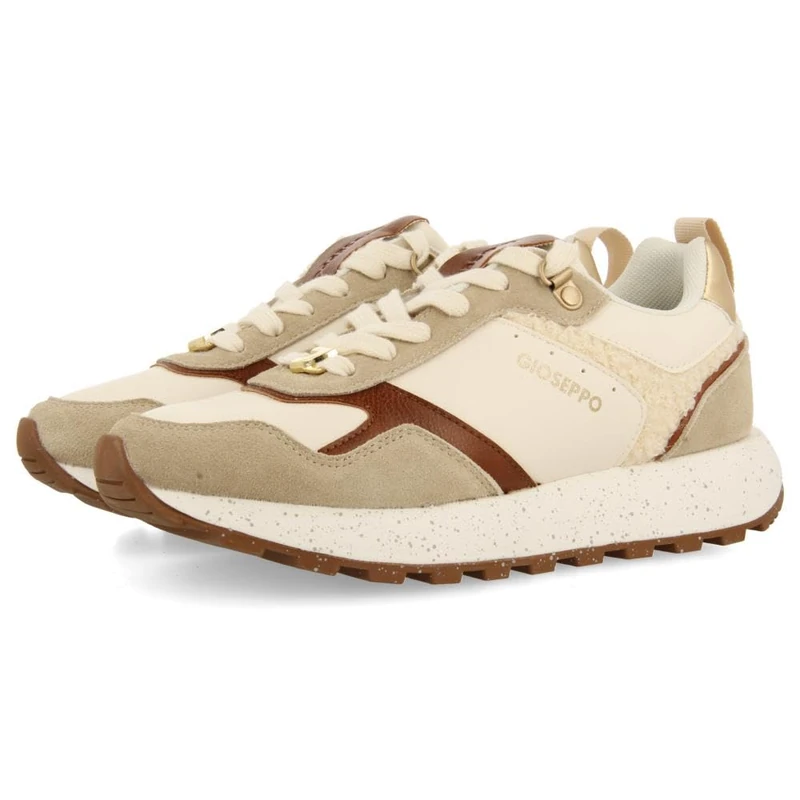 GIOSEPPO Women's Copake Sneaker, Beige, 7 UK