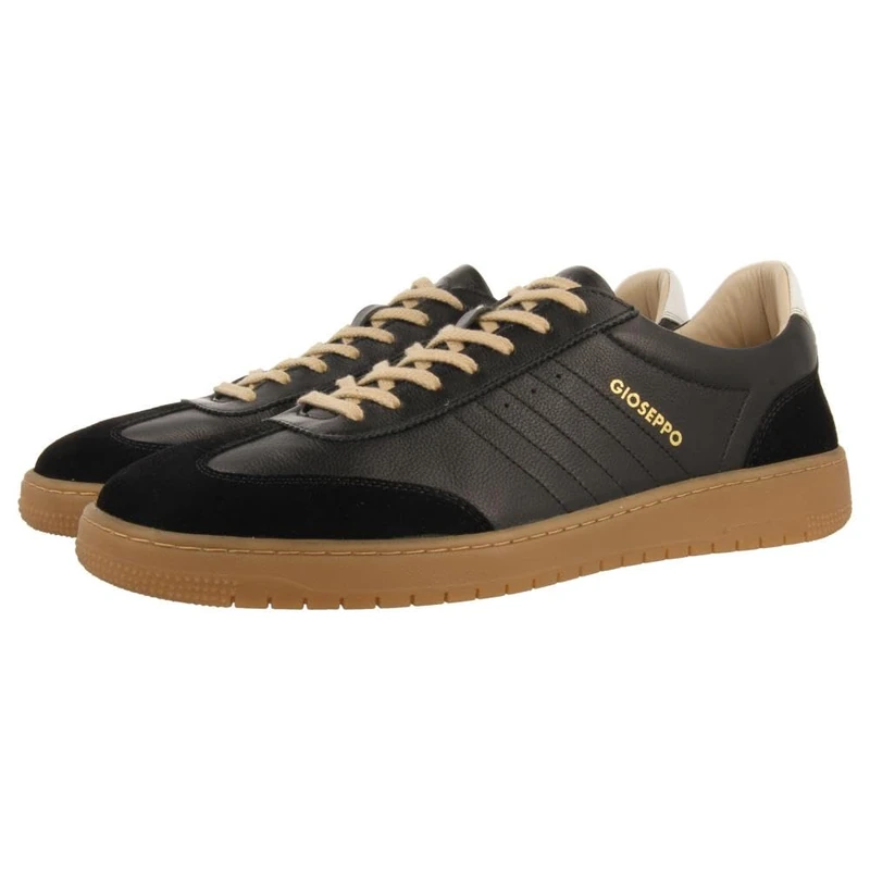 GIOSEPPO Men's Hermon Sneaker, Black/White, 6.5 UK