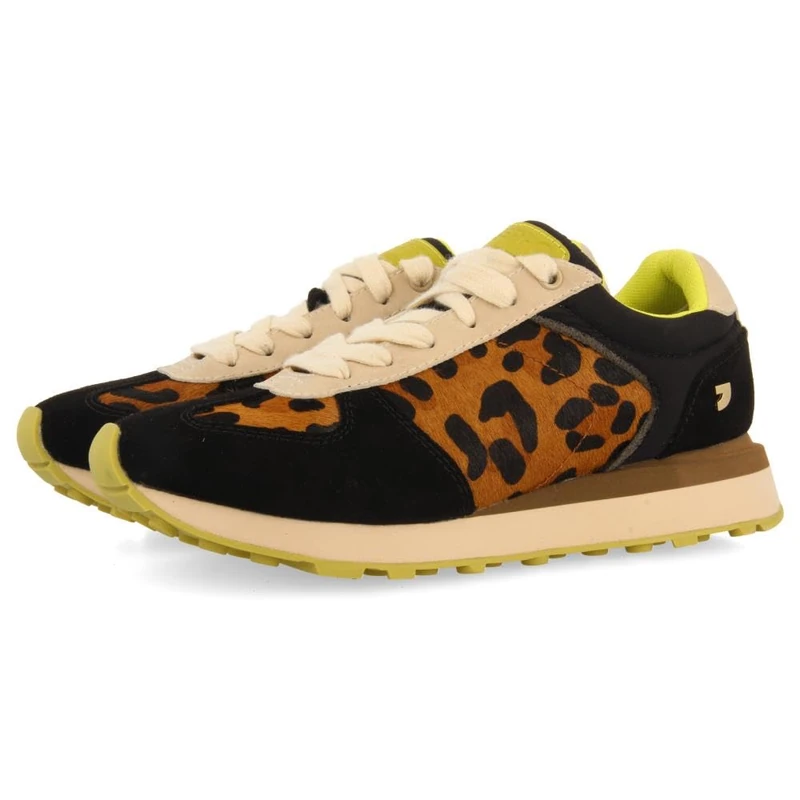 Leopard Print Sneakers VOLNEY, Leopard, 4 UK