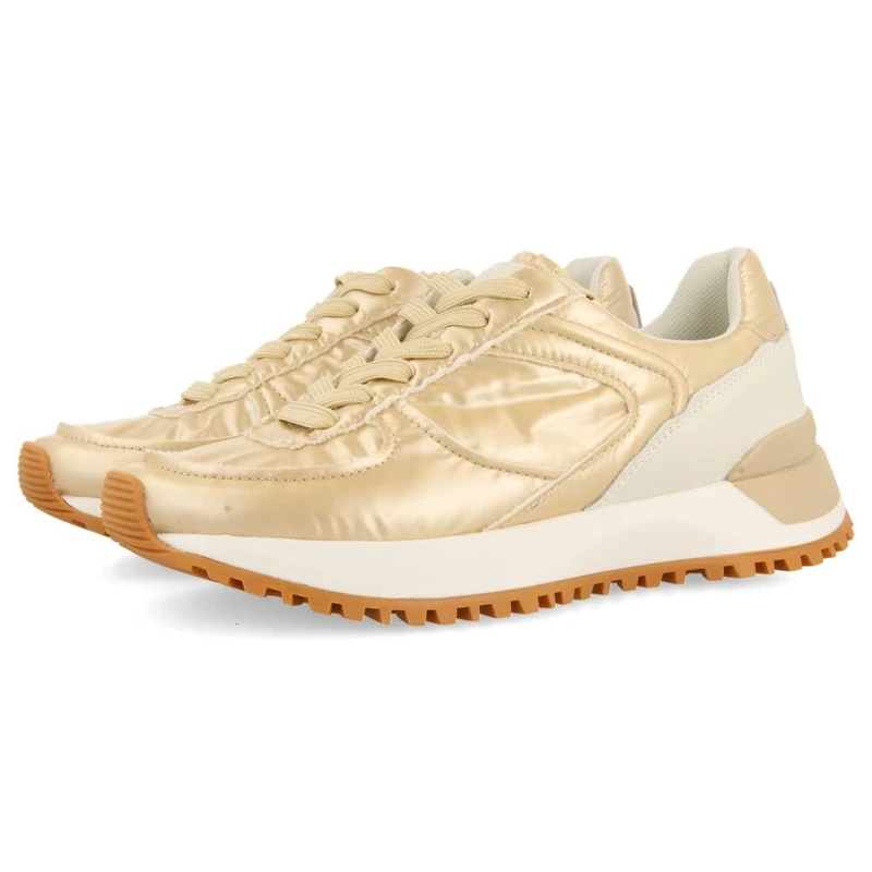 GIOSEPPO Women's Nabbe Sneaker, Platinum, 3.5 UK