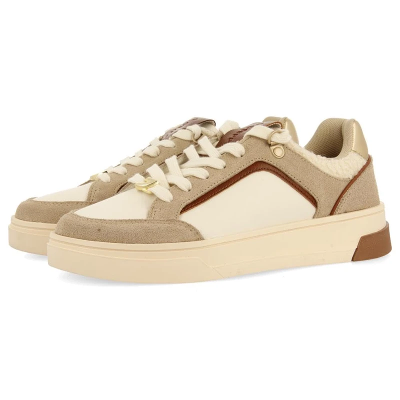 GIOSEPPO Women's Dryden Sneaker, Beige, 7 UK