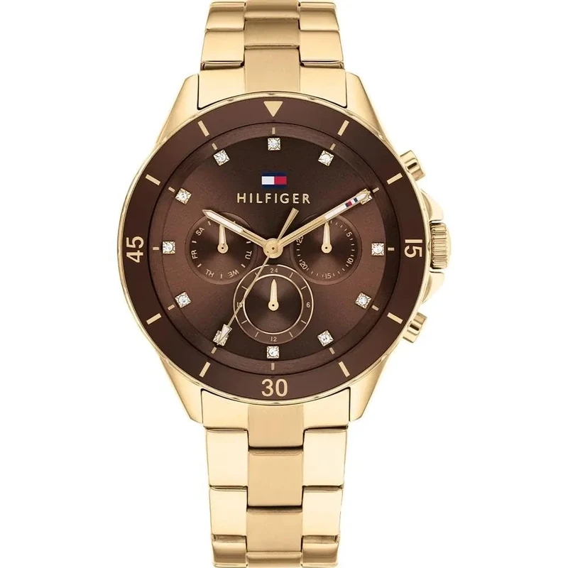 Tommy Hilfiger Analogue Multifunction Quartz Watch for women with Stainless Steel bracelets