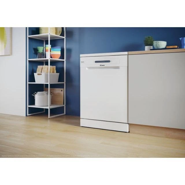 Candy CF3E53E0W-80 Full Size Freestanding Dishwasher