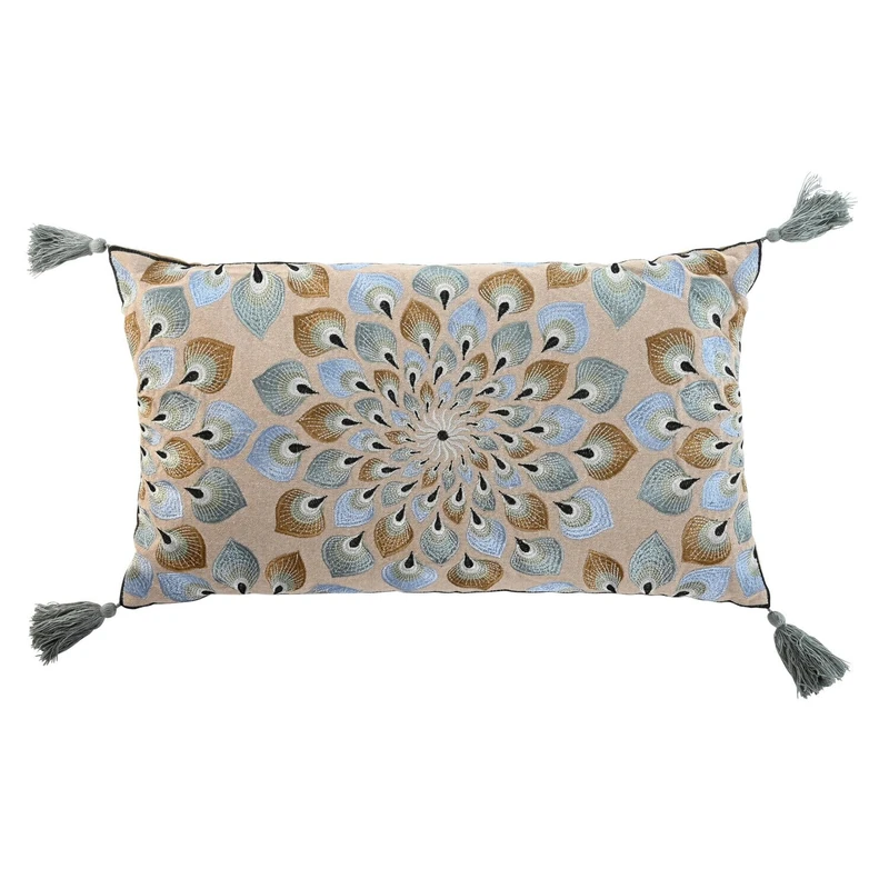 COJIN Algodon 36X15X60 814GR G Azul