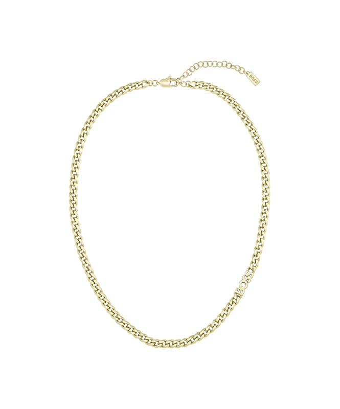 BOSS Jewelry Women's KASSY FOR HER Collection Chain Necklace in Yellow Gold - 1580572