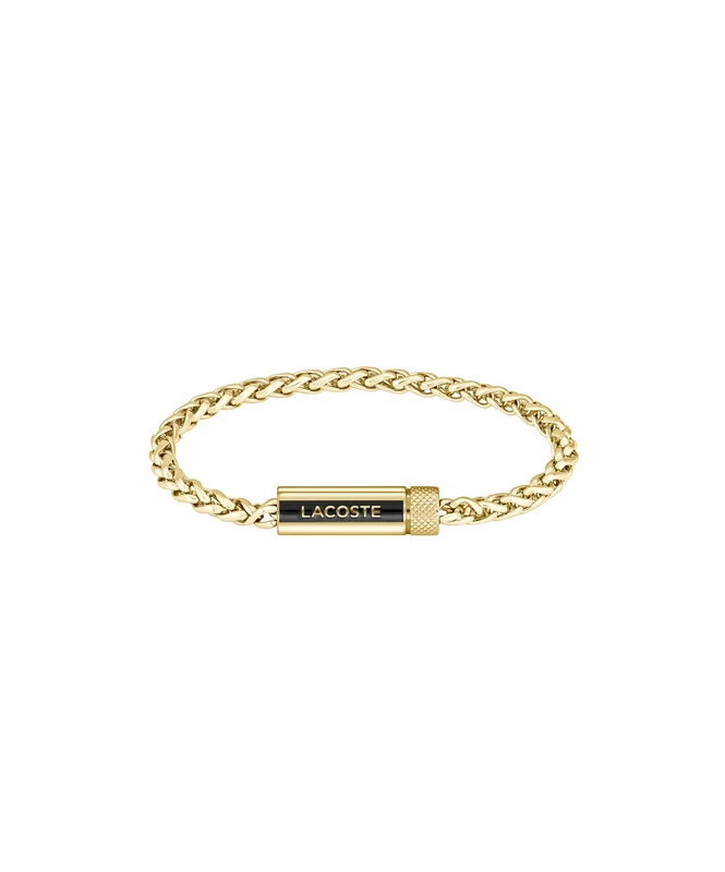 Lacoste Men's SPELT Collection Chain Bracelet in Stainless Steel