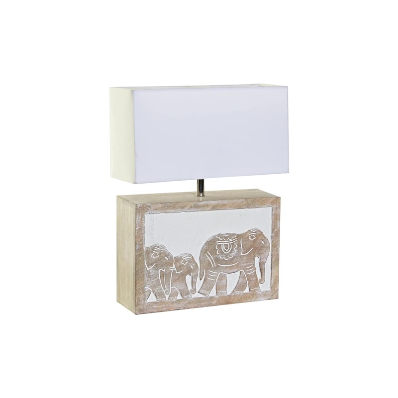 SOBREMESA Mango Polyester LAMP 33X12X41 Brown