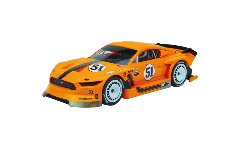 Carrera 20032027 Digital 132 Ford Mustang GTY No.51 1:32 Scale Slot Car, With Front, Rear & Brake Lights Suitable For Ages 8 Years+