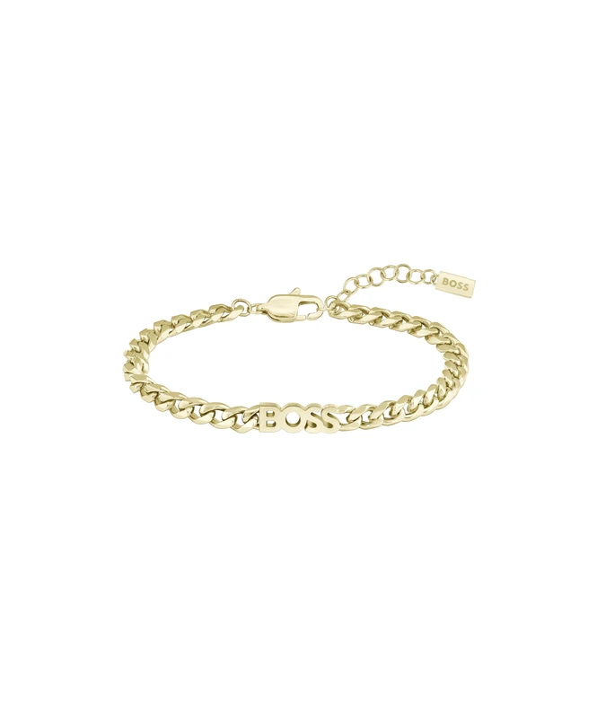 BOSS Jewelry Women's KASSY FOR HER Collection Chain Bracelet in Yellow Gold - 1580593