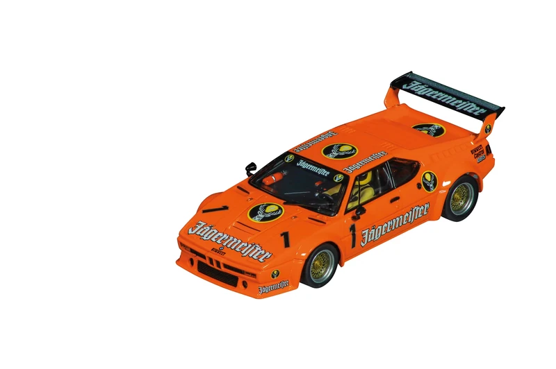 Carrera 20032031 Digital 132 BMW M1 Procar Jägermeister Racing Team, No.1 1:32 Scale Slot Car, With Front, Rear & Brake Lights Suitable For Ages 8 Years+