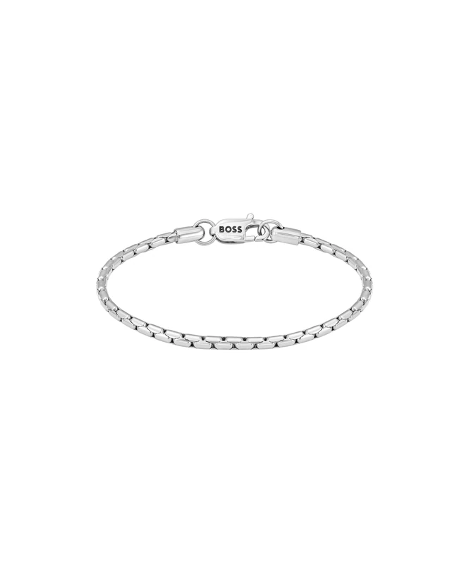BOSS Jewelry Men's EVAN Collection Chain Bracelet in Stainless Steel - 1580605M