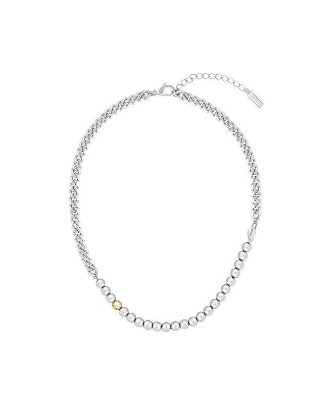 Lacoste Women's ORBE Collection Necklace in Stainless Steel - 2040335