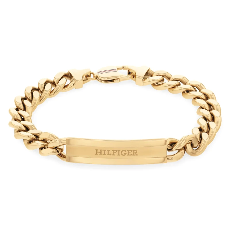 Tommy Hilfiger Jewelry Men's Chain Bracelet in Yellow Gold - 2790580