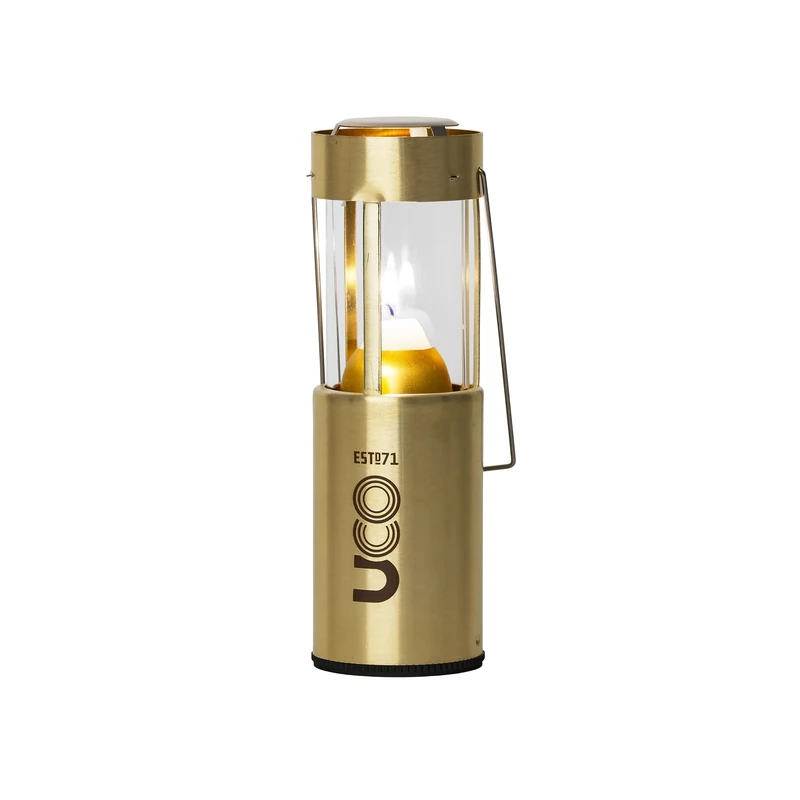 Original Candle Lantern, Brass, 6.5 Inches