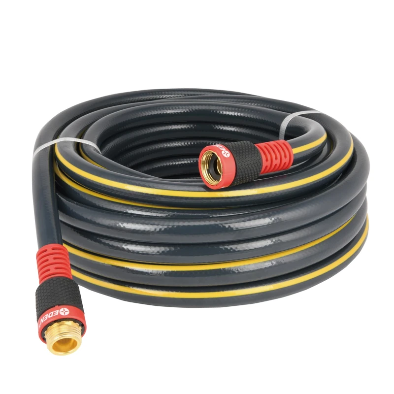 Eden 92069EDAMZ Garden Hose, Black, Yellow, Red
