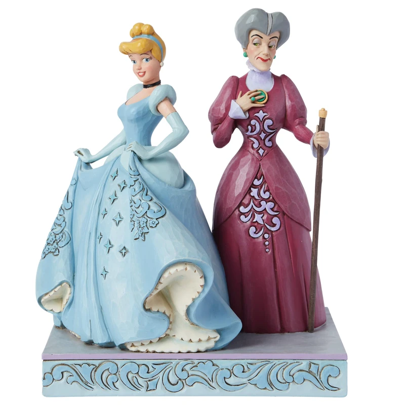 Enesco Jim Shore Cinderella Vs Lady Tremaine Figurine