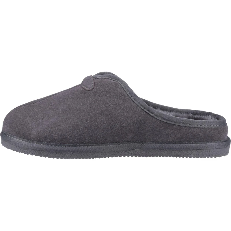 Hush Puppies Male Conrad Slippers, Grey, 7