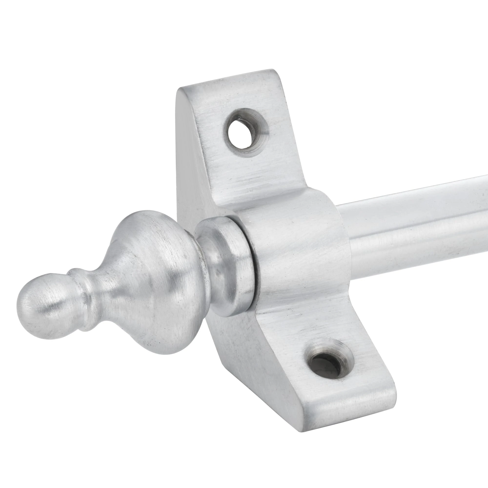 AMSKA INTERNATIONAL Set of 13, Stair Carpet Rods, Urn Finial, Satin Chrome, Suitable for Carpet Runners Up to 70 Centimetre Wide Or Narrow (Satin Chrome)