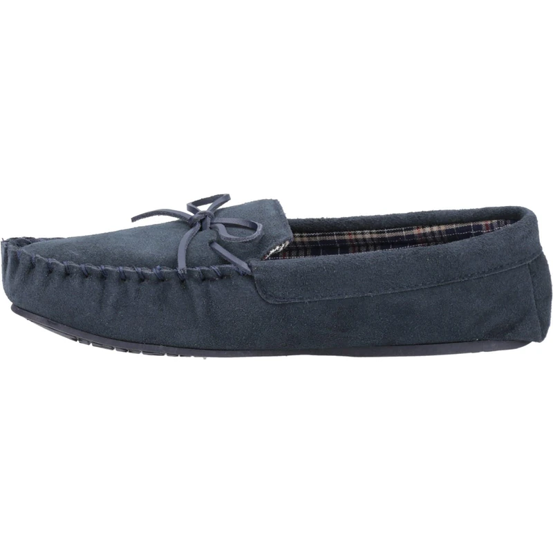 Hush Puppies Male Clyde Slippers, Navy, 8