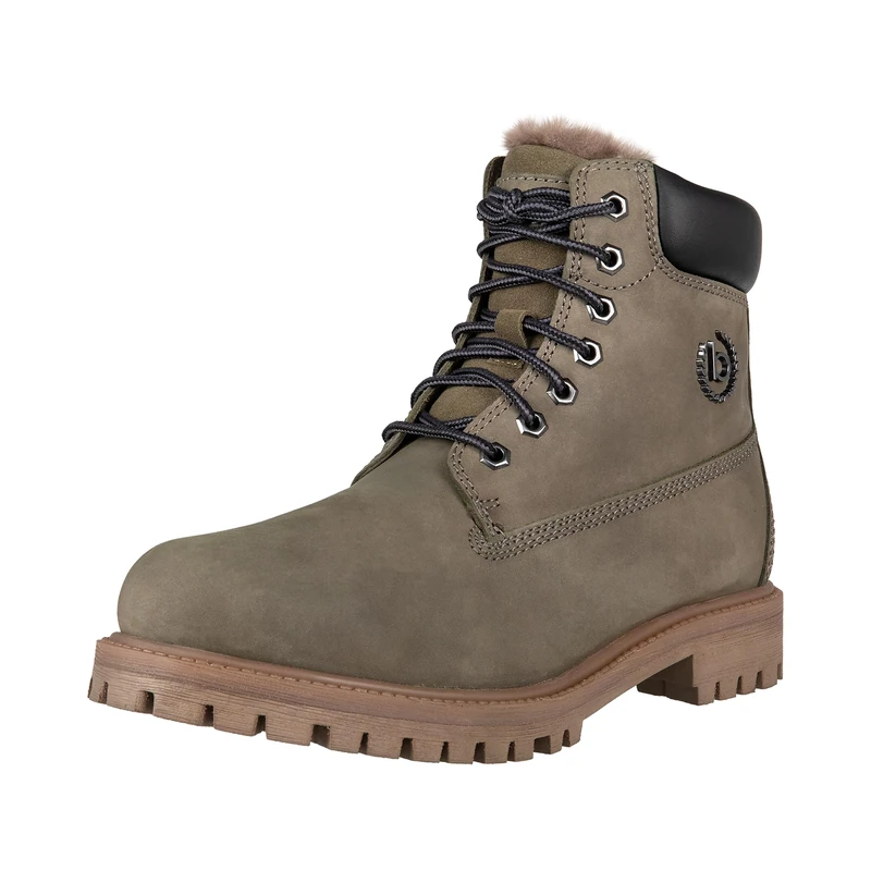 bugatti Men's 321-anv40 Fashion Boot, Green Black, 7 UK
