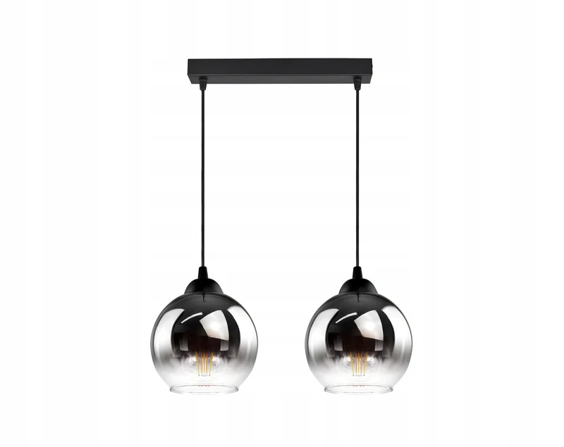 FKL DESIGN Home Deco Ceiling lamp Pendant lamp Pendant lamp Ball Pendant lamp Black Gray White lamp 840-DH2D-ST