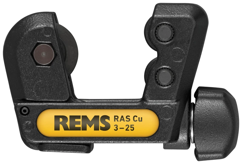 REMS RAS CU (Ø 3-25 mm, 1/8-1 inch, Pipe Cutter for Copper Pipes, with Cutting Wheel, Pipe Separator, in Blister Packaging) 113255 R