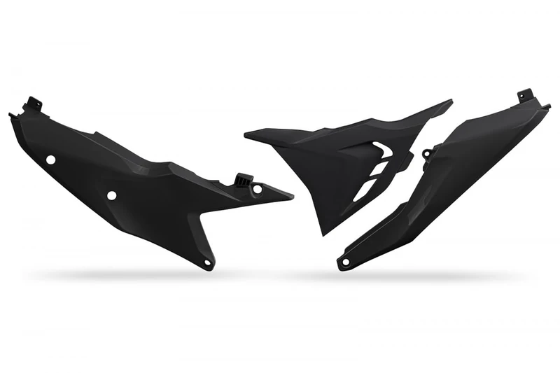 UFO PLAST Side Panels Black KTM EXC 300 2024-2024