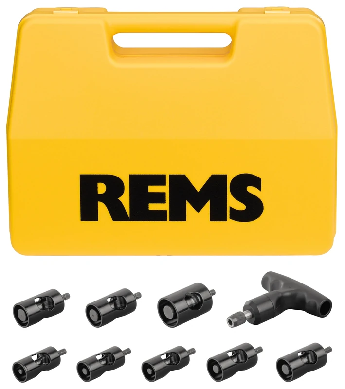 REMS Kaligrate Set Allround 26 Diameter 14 x 2-26 x 3 mm (Robust Quality Tool for Calibrating and Exterior/Internal Deburring of Pipes) 114001 R