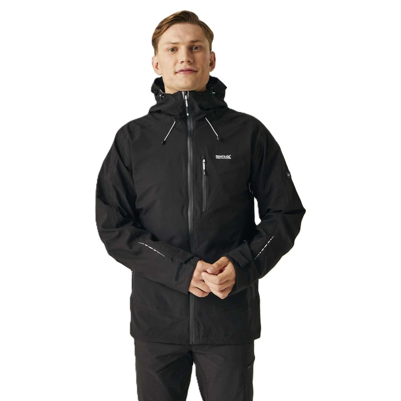 Regatta Mens Okara Full Zip Waterproof Breathable Jacket