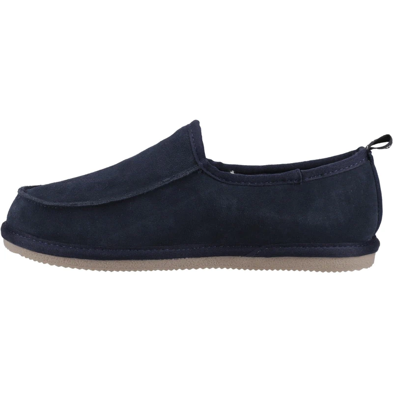Hush Puppies Male Charles Slippers, Navy, 6